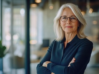 Professional Businesswoman in a Modern Office