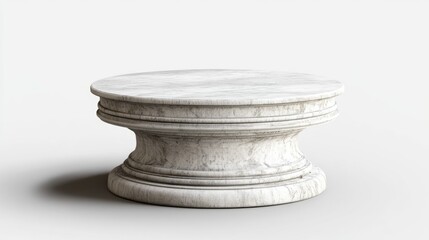 Magnificent Marble Statue of a Table