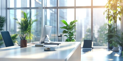 Fototapeta premium Modern Office Interior