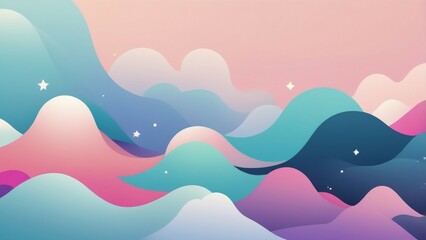 winter landscape background