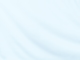 Light pale tender white light blue silk satin fabric.