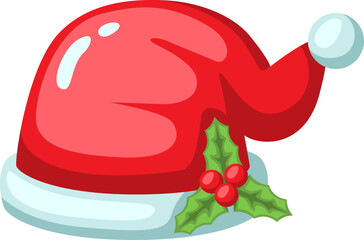 Christmas Illustration Santa And Snow Man Decoration