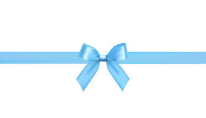 vector design background with elegant light blue bow