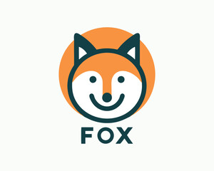 red fox head logo