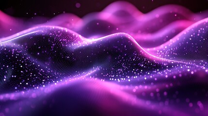 A stylish and contemporary design is created by an abstract modern purple gradient background with halftone texture.