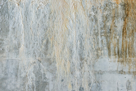 USA, Washington State, Whidbey Island. Fort Casey Historical State Park, painted wall abstract