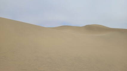 Sand dunes desert sandy Peru