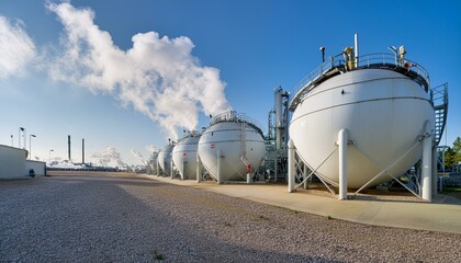 석유 정제 공장, 석유를 정제하는 탱크