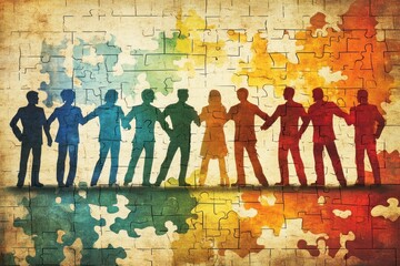 Teamwork and Collaboration A Powerful Force for Success, United We Stand, Together We Achieve Great Things The Strength of Unity Working Together to Overcome Challenges and Reach New Heights A