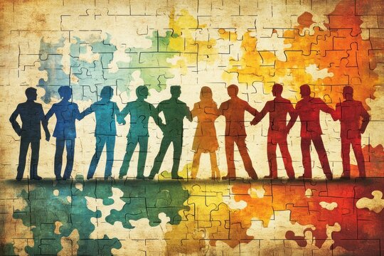 Teamwork and Collaboration A Powerful Force for Success, United We Stand, Together We Achieve Great Things The Strength of Unity Working Together to Overcome Challenges and Reach New Heights A