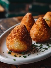 Coxinhas, Brazilian food 
