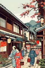 the AI Image Generator, The quiet hum of the city outside,