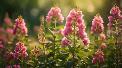 Fototapeta premium pink flowers in spring