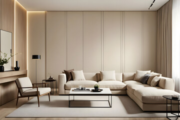 modern living room interior