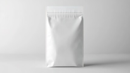 Instant Coffee Bag Mockup: High-Resolution Design Showcase Featuring a Realistic Representation of a Coffee Bag with Customizable Branding and Labeling