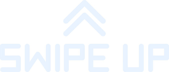 Obraz premium swipe up