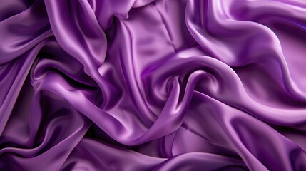 Obraz premium Purple cloth backdrop for design projects