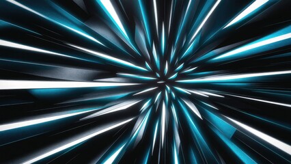 Abstract blue and black light patterns with gradient, featuring a soft tech diagonal design and metallic texture, creating a clean and modern backdrop.
