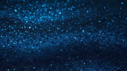 Obraz premium 4K high detail background with glitter particles on a shimmering luxury background in dark turquoise color. 