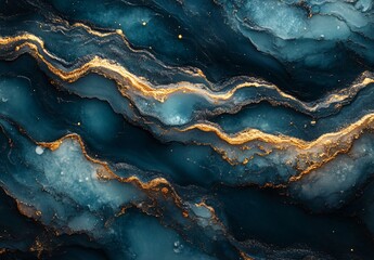 paint oil decorative acrylic abstract pattern art gouache technique creative texture teal mix color dark background layer
