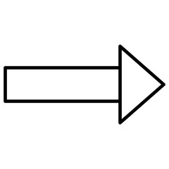 Obraz premium Right Arrow Icon