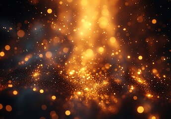 Fototapeta premium artifact effect gold natural beam ray sun bright flare burst background abstract light aesthetic blank space lens 