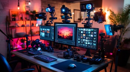 Video Editing Setup.