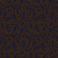 Neutral Colour Abstract Brush Strokes Seamless Pattern Design