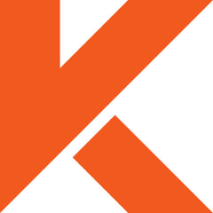 Letter K Logotype Element