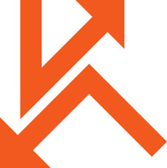 Letter K Logotype Element