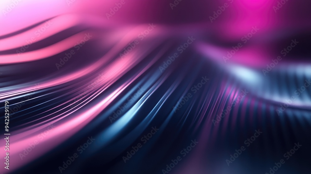 Poster 3d rendering of a grey gradient abstract blurred background