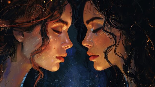 Digital Pen Pals: Friends who formed a close bond through online communication, regularly chatting and video calling, demonstrating that distance doesn’t affect their strong connection.
