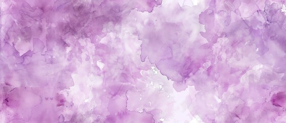 Fototapeta premium A gentle background in lavender with a watercolor wash effect