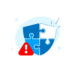 need additional security defense concept illustration flat design. simple modern graphic element for ui, infographic, icon