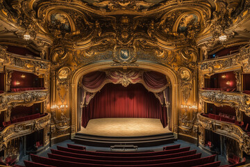 Fototapeta premium Experience Live Orchestras at the Ornate Opera House with Backstage Tours