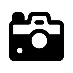 camera glyph icon