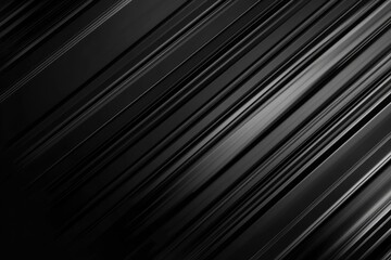 Obraz premium Abstract black background with diagonal lines. Black abstract geometric background. Modern shape concept. Black Speed Lines Background,comic and Motion concept. Dark abstract geometric background , ai