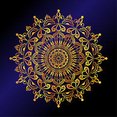 Creative luxury mandala background design