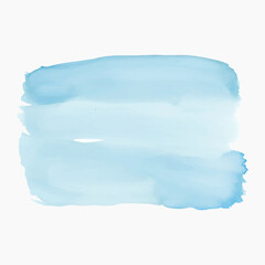 Obraz premium Abstract blue watercolor background