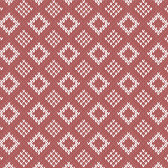 seamless knitted pattern