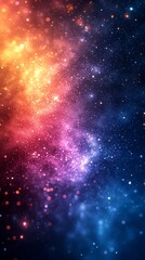 Fototapeta premium Elegant Abstract Gradient Noise Texture: Minimalist Banner Design for Marketing Campaigns. Creative Grainy Background with Vibrant Color Transitions. Versatile Template for Web Headers, Posters, and P