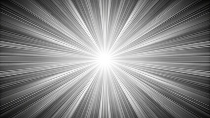 Fototapeta premium Grayscale gradient with soft radial effect for a dynamic, energetic aesthetic