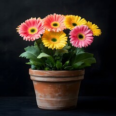 Fototapeta premium Beautiful Flower Pot