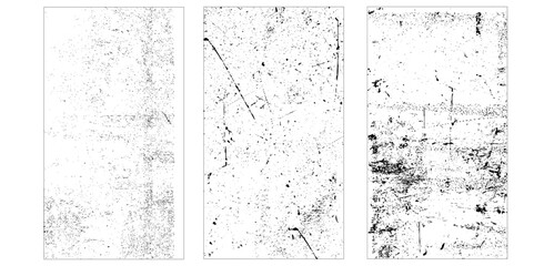 Distress illustration simply place over object, Surface dust and rough dirty wall background concept. 