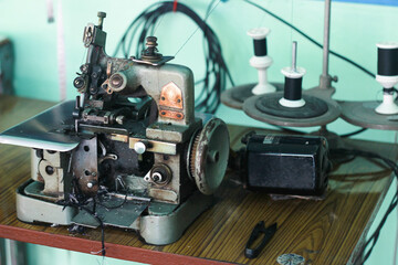 Sewing machines used for home use.