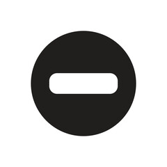 No Enter Sign Icon - Fill