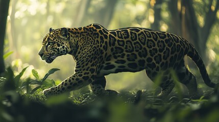 Natural Habitat, Surrounded by Lush Foliage and Vibrant Wilderness