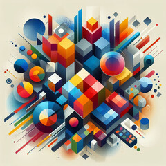 Obraz premium abstract colorful background