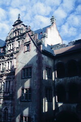 View of Heidelberg Castle Ruin in Heidelberg Germany