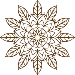 abstract floral ornament